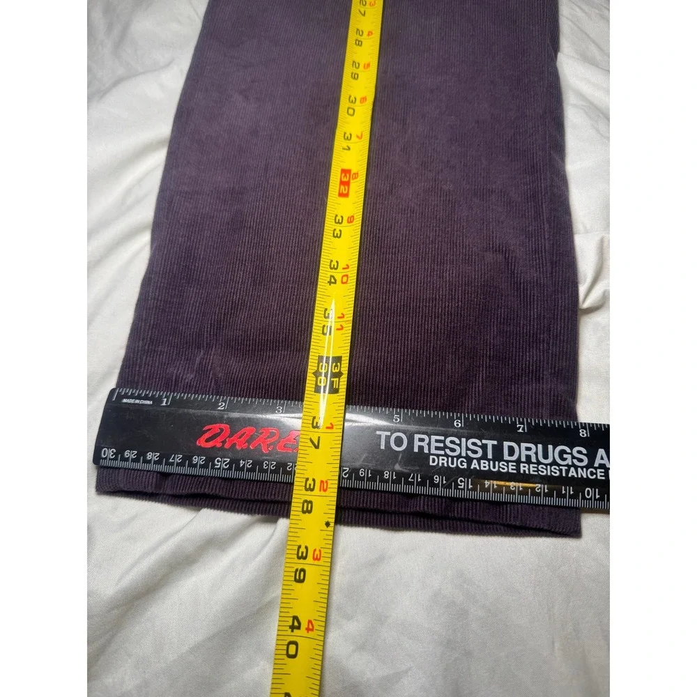 Bonobos Straight Leg Corduroy Pants Mens 30x30 Purple Plum‎ Stretch Trousers